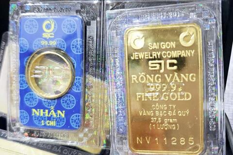 Giá vàng hôm nay (chiều 20-1): Tăng vọt, vượt 166 triệu đồng/lượng