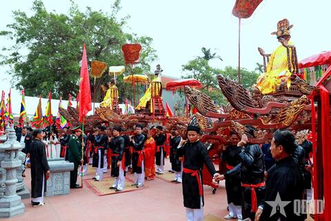 Làng Cao Thọ vào hội xuân