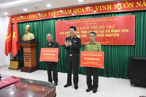 Chung tay dựng xây mái ấm nghĩa tình