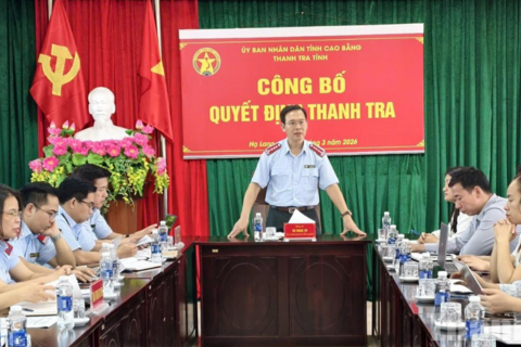 Cao Bằng: Thanh tra trọng điểm nông thôn mới, khoáng sản và y tế trong quý II