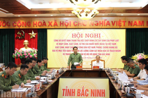 Bộ Công an: Triển khai 7 cuộc thanh tra theo kế hoạch