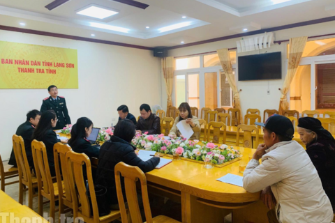 Thanh tra tỉnh Lạng Sơn: Đưa vào sử dụng trên 90% nền tảng số dùng chung của ngành và tỉnh