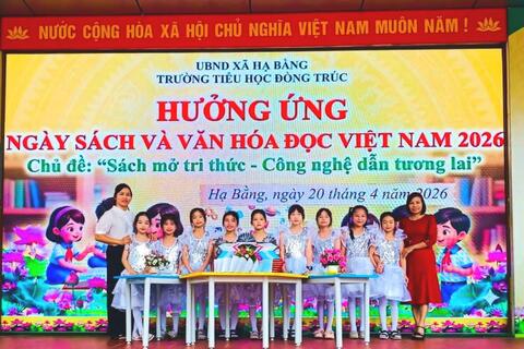 Xã Hạ Bằng đẩy mạnh phong trào văn hóa đọc, xây dựng xã hội học tập