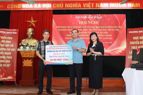 Phường Bạch Mai đưa kỹ năng số đến từng ngõ phố, người dân