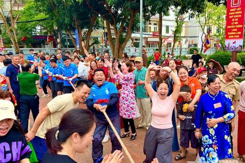 Kéo co - trò chơi thú vị ở làng Việt