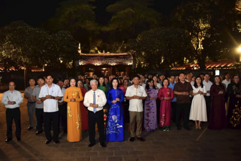 Đoàn đại biểu HĐND toàn quốc tham dự chương trình ‘Tinh hoa Đạo học’ tại Văn Miếu - Quốc Tử Giám