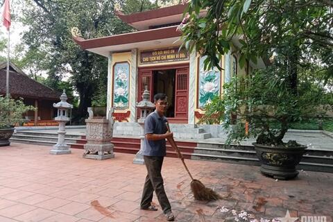 Gia đình cựu chiến binh gìn giữ “địa chỉ đỏ”