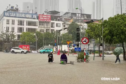 Giải quyết căn cơ bài toán ngập úng đô thị tại Hà Nội