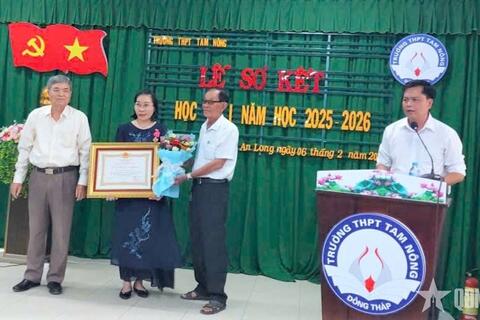 Nữ giáo viên tâm huyết với nghề