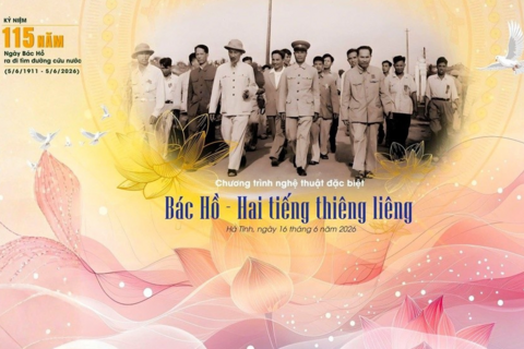Nhà hát Kịch Việt Nam tổ chức chương trình nghệ thuật đặc biệt về Bác Hồ tại Hà Tĩnh