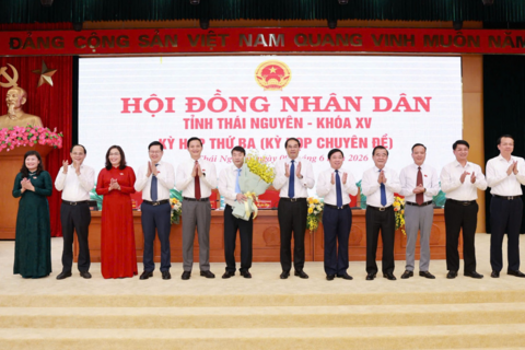Thủ tướng phê chuẩn kết quả bầu Phó Chủ tịch UBND tỉnh Thái Nguyên
