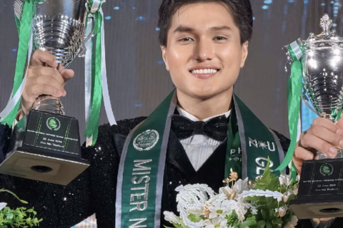 Người mẫu Đỗ Gia Hưng giành danh hiệu Nam vương Hoàn vũ Toàn cầu 2026
