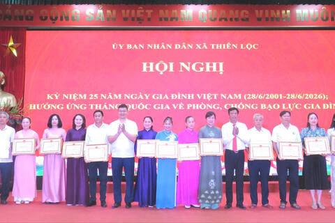 Xã Thiên Lộc gìn giữ, phát huy giá trị gia đình Việt