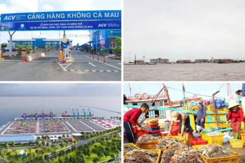 Xây dựng Cà Mau trở thành Trung tâm kinh tế biển - năng lượng tái tạo - logistics của Vùng và cả nước