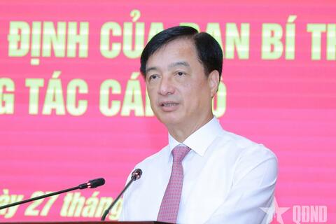 Thiếu tướng Tô Anh Dũng giữ chức Phó bí thư Tỉnh ủy Thanh Hóa