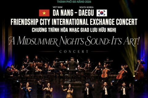Hòa nhạc Hàn Quốc ‘Âm vang đêm hè’ đến với khán giả Đà Nẵng