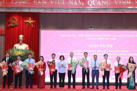 Hà Nội sáp nhập sở ngành, điều động hàng loạt cán bộ chủ chốt