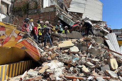 Thảm họa động đất xảy ra tại Colombia, ít nhất 100 người thiệt mạng