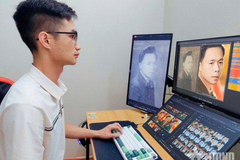 Giữ lại ký ức qua những bức ảnh liệt sĩ
