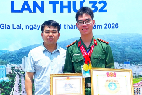 Ghi dấu ấn trên “đấu trường” Olympic Toán học