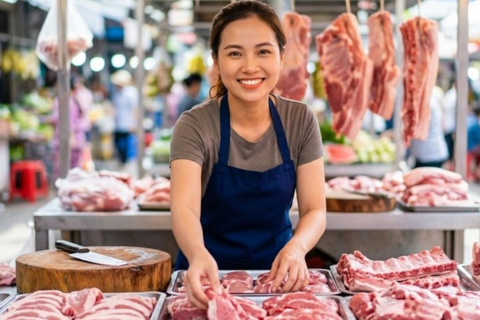 Giá heo hơi hôm nay 24.8.2026: Cả nước đồng loạt đi ngang