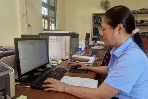Một ngày cùng cán bộ xã tiếp dân trong mô hình chính quyền mới