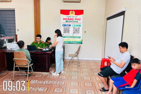 Thanh Hoá: Cấp căn cước, tài khoản định danh điện tử trong dịp Quốc khánh 2/9