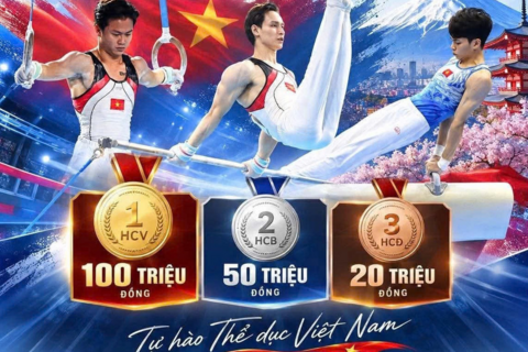 Liên đoàn Thể dục Việt Nam công bố mức thưởng huy chương ASIAD 20