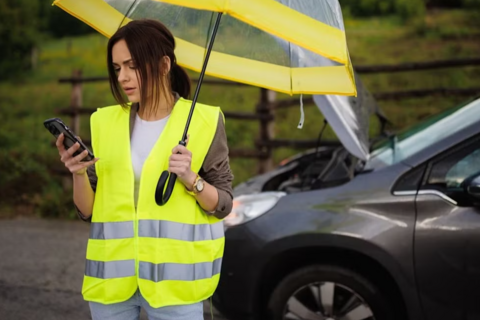 Có thể dùng cáp câu bình ắc quy khi trời mưa không?
