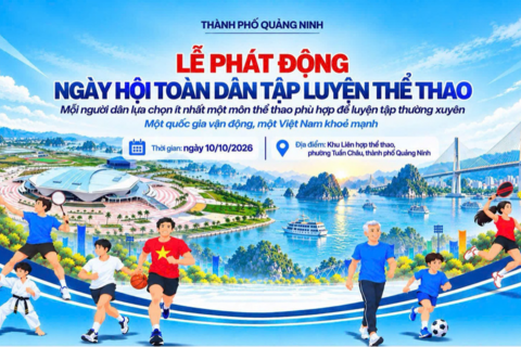 Quảng Ninh sẵn sàng cho Ngày hội toàn dân luyện tập thể thao