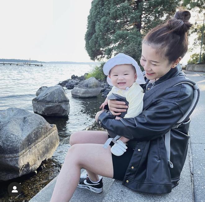 An Nguy khoe nhan sắc ít son phấn sau 6 tháng sinh con, tiết lộ lần đầu làm điều này cùng ái nữ! - Ảnh 3. An Nguy khoe nhan sắc ít son phấn sau 6 tháng sinh con, tiết lộ lần đầu làm điều này cùng ái nữ! - Ảnh 3.