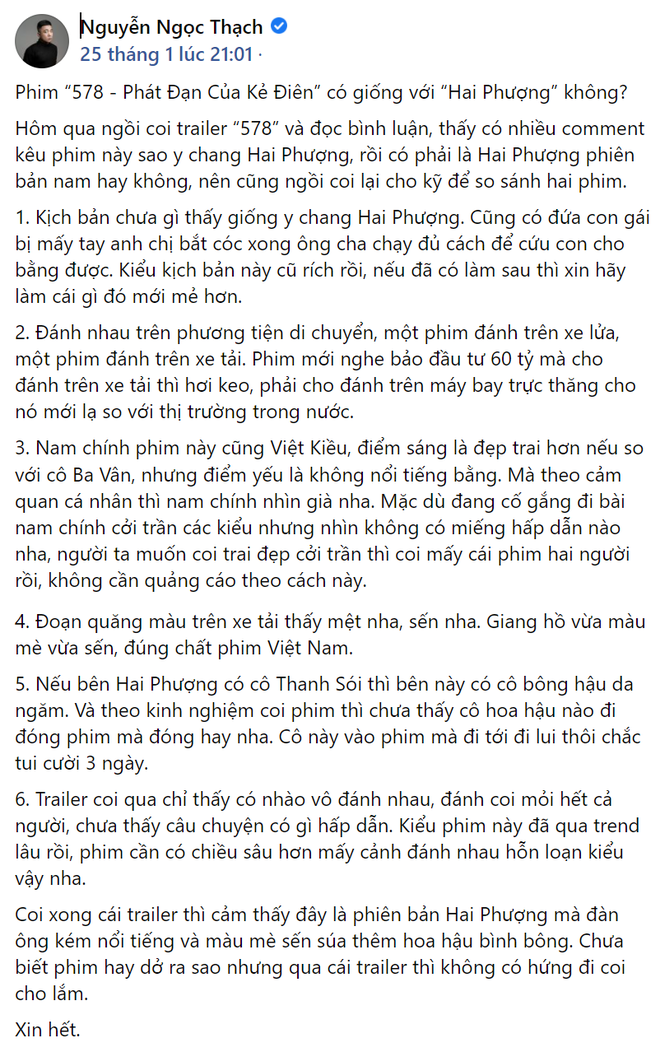 Phim của H’Hen Niê bị chê bắt chước Hai Phượng, có hoa hậu bình bông, netizen phản bác đừng phiến diện như thế - Ảnh 2.