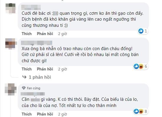 Nhà trai đòi hoãn cưới vì vàng tăng phi mã, chốt 2 phương án đến lạ!-4
