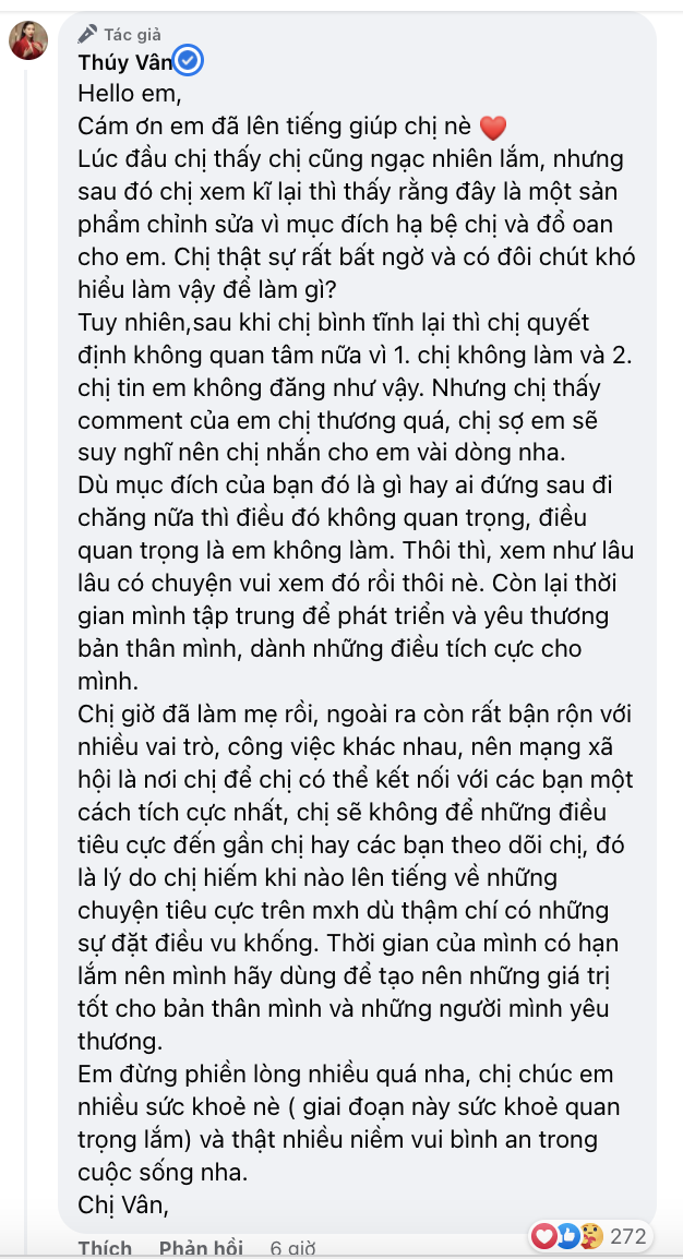 Xuất hiện bình luận Thuý Vân chối bỏ giải Á hậu 2 Hoàn vũ, chính chủ phản ứng sao? - Ảnh 3. Xuất hiện bình luận Thuý Vân chối bỏ giải Á hậu 2 Hoàn vũ, chính chủ phản ứng sao? - Ảnh 3.