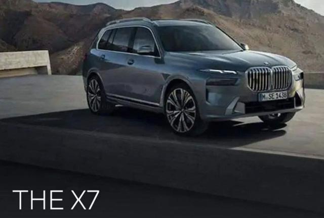 Phác họa BMW X7 facelift sẽ ra mắt trong năm nay: Ấn tượng và khác biệt hơn hẳn, đối lập với Mercedes-Benz GLS - Ảnh 1.