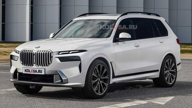 Phác họa BMW X7 facelift sẽ ra mắt trong năm nay: Ấn tượng và khác biệt hơn hẳn, đối lập với Mercedes-Benz GLS - Ảnh 2.