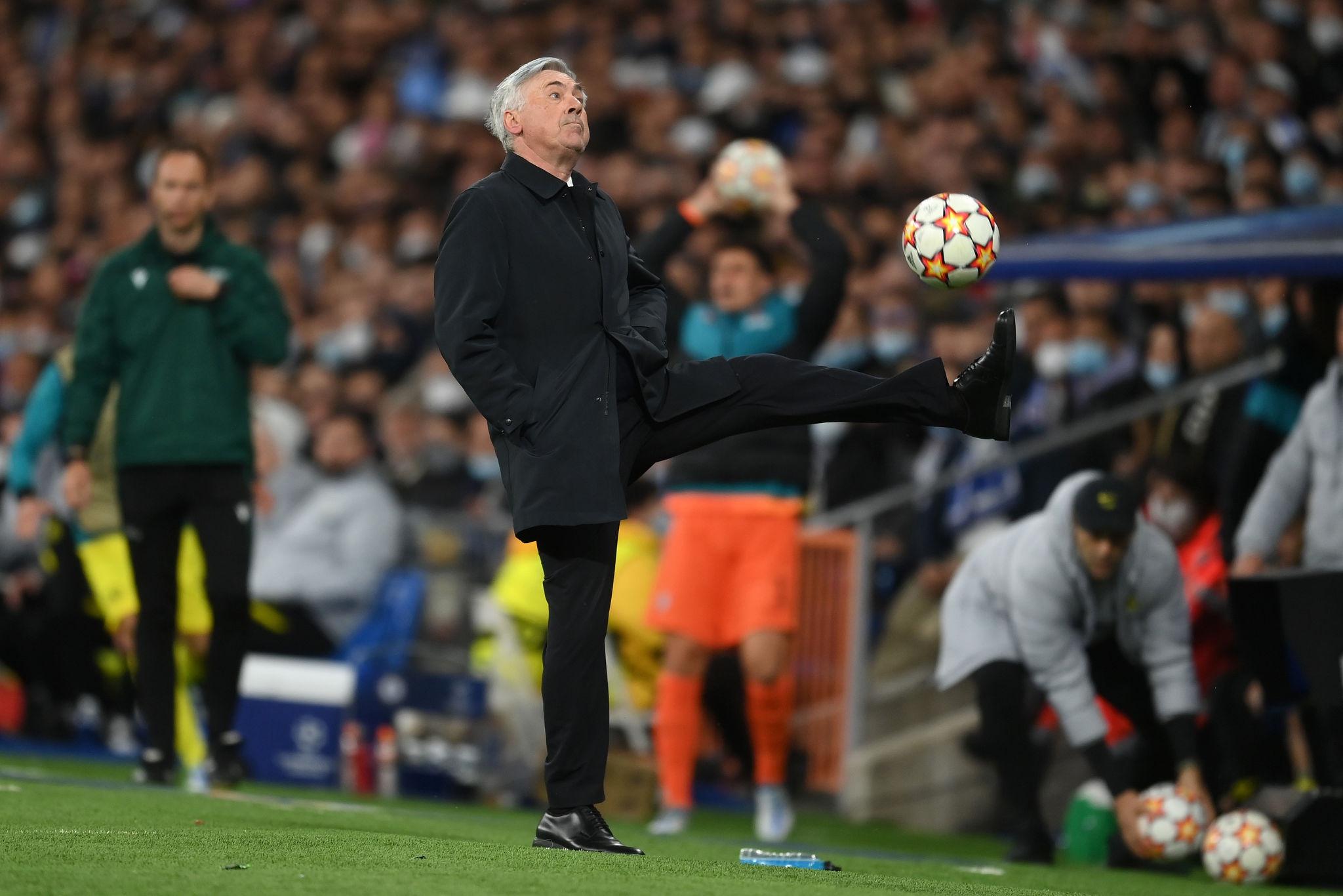 Ancelotti là tượng đài của sân chơi Champions League.