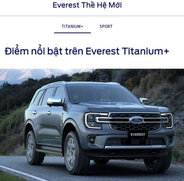 Hé lộ chi tiết Ford Everest 2022 sắp bán tại Việt Nam: Nhiều trang bị xịn ngay từ bản thấp, thêm màu mới, làm khó vua doanh số Fortuner - Ảnh 1.