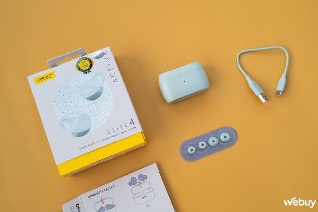 Trên tay Jabra Elite 4 Active - Ảnh 4. Trên tay Jabra Elite 4 Active - Ảnh 4.