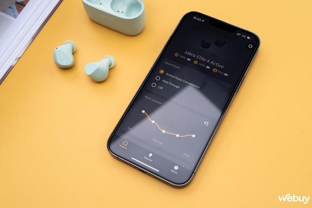 Trên tay Jabra Elite 4 Active - Ảnh 13. Trên tay Jabra Elite 4 Active - Ảnh 13.