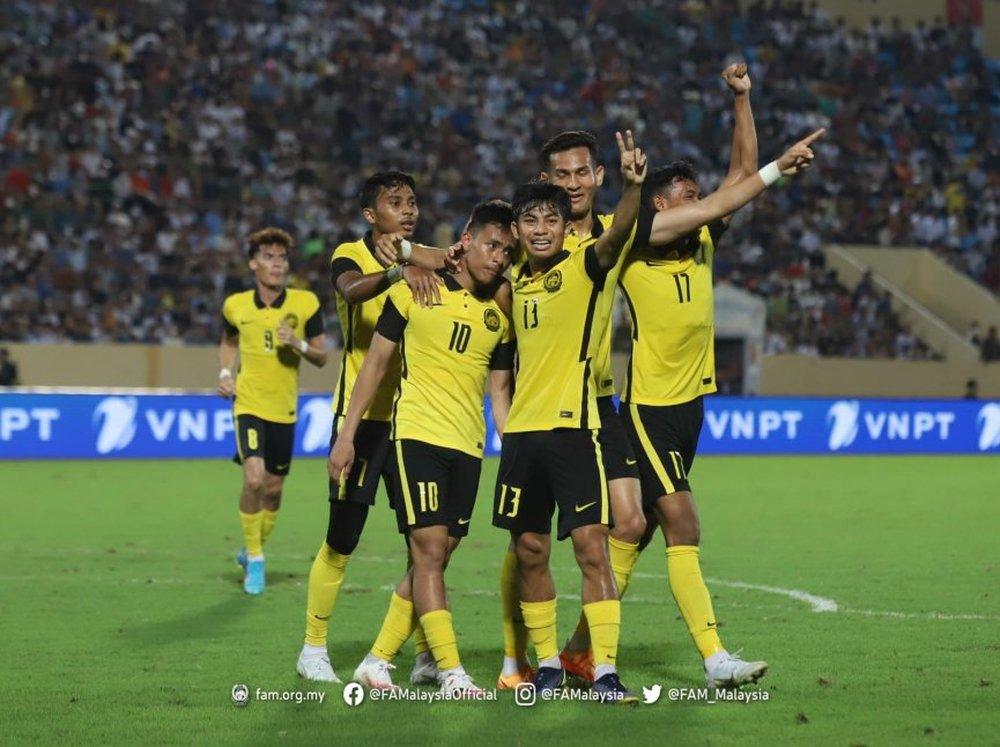 U23 Malaysia có được chiến thắng ấn tượng trước U23 Lào.