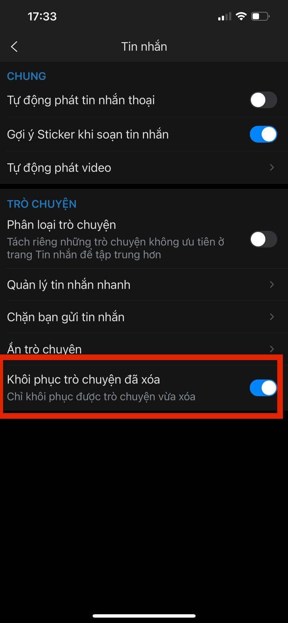 Cách khôi phục tin nhắn đã xoá trên Zalo chỉ trong nháy mắt - Ảnh 3. Cách khôi phục tin nhắn đã xoá trên Zalo chỉ trong nháy mắt - Ảnh 3.