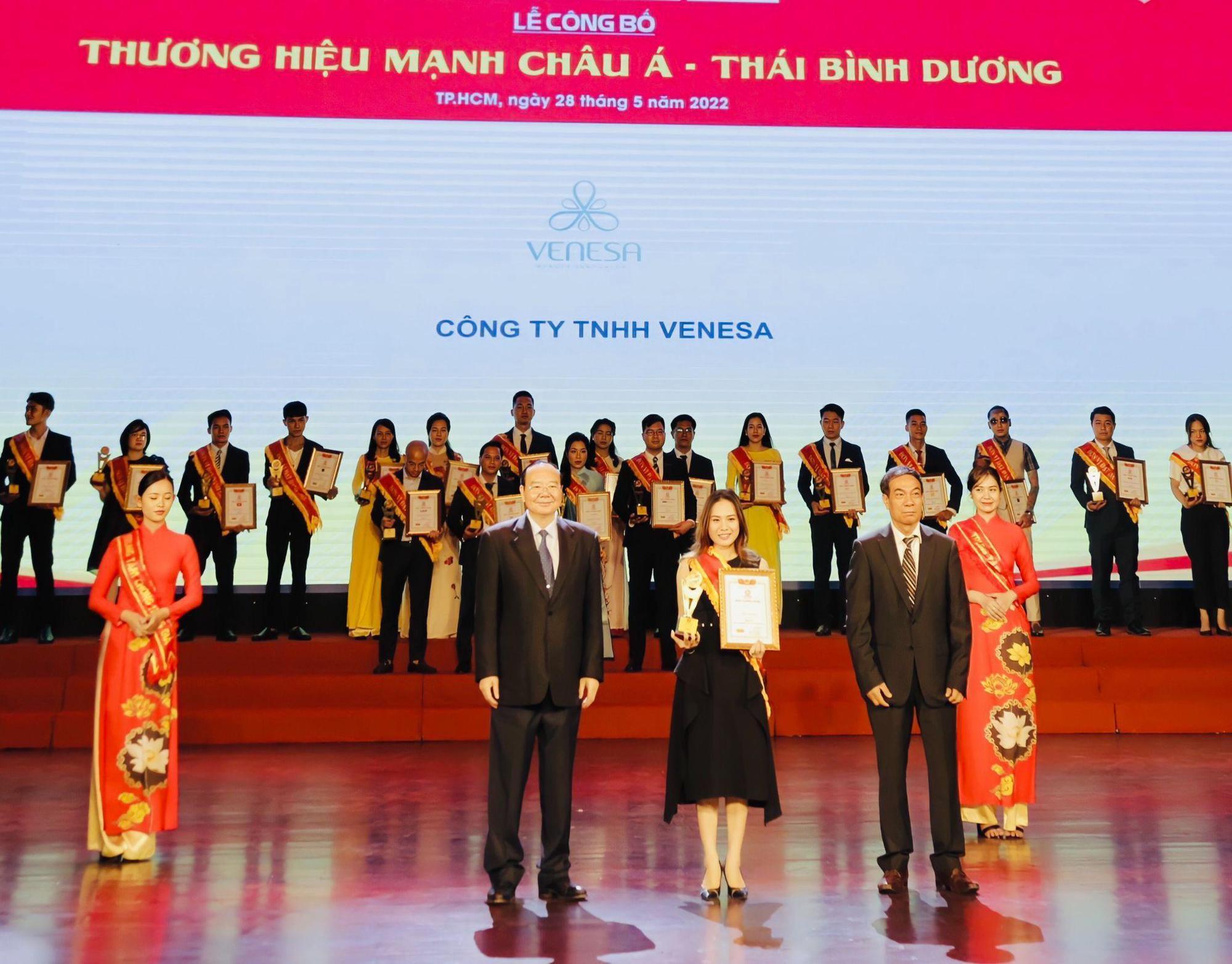 Venesa - doanh nghiệp trẻ tiếp tục lọt top thương hiệu mạnh châu Á - Thái Bình Dương 2022 - Ảnh 1.