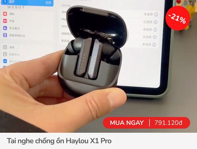 Tầm 1 triệu tha hồ chọn tai nghe không dây, có cả chống ồn lại sale đến nửa giá - Ảnh 2.