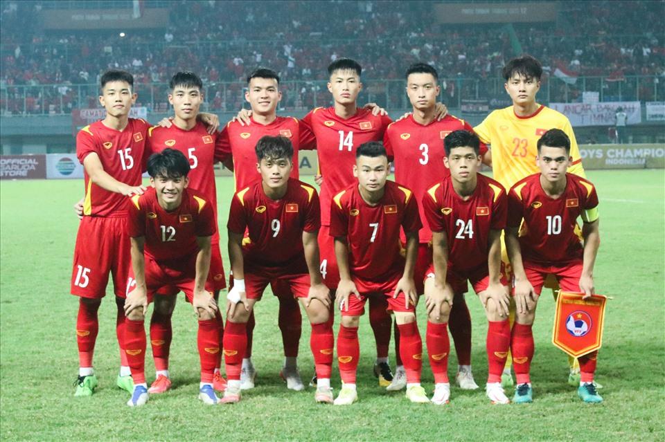 U19 Việt Nam cần giành chiến thắng trước U19 Philippines để tạo đà tâm lý tốt trong cuộc đua giành 1 trong 2 suất vào bán kết. Ảnh: H.A