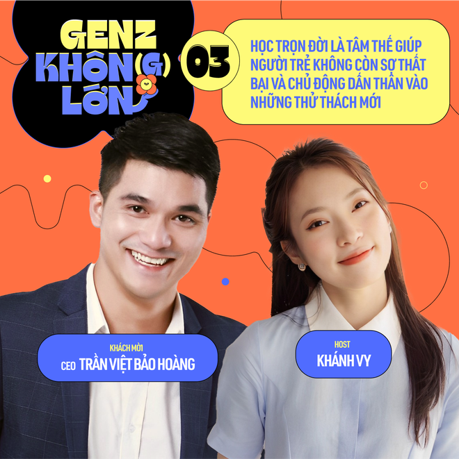 CEO Bảo Hoàng: Nếu không thi tốt ngày hôm qua, các bạn vẫn sẽ luôn có hôm nay, ngày mai, để tiếp tục học hỏi và thành công theo cách của mình - Ảnh 2. CEO Bảo Hoàng: Nếu không thi tốt ngày hôm qua, các bạn vẫn sẽ luôn có hôm nay, ngày mai, để tiếp tục học hỏi và thành công theo cách của mình - Ảnh 2.