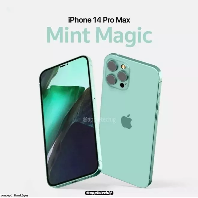 Thêm concept iPhone 14 lộ diện với nhiều màu sắc đẹp mê mẩn - Ảnh 4. Thêm concept iPhone 14 lộ diện với nhiều màu sắc đẹp mê mẩn - Ảnh 4.