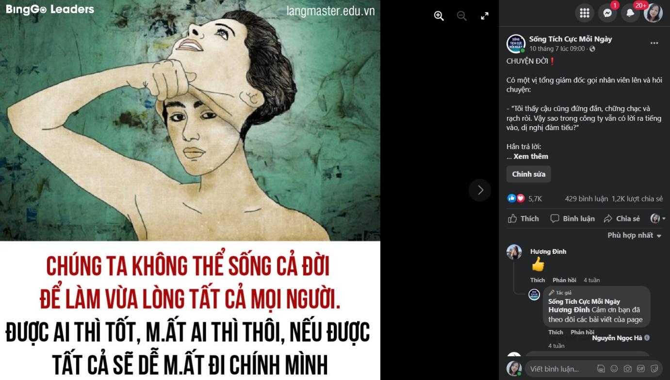 Sống Tích Cực Mỗi Ngày - Fanpage giúp lan tỏa những năng lượng tích cực - Ảnh 5.