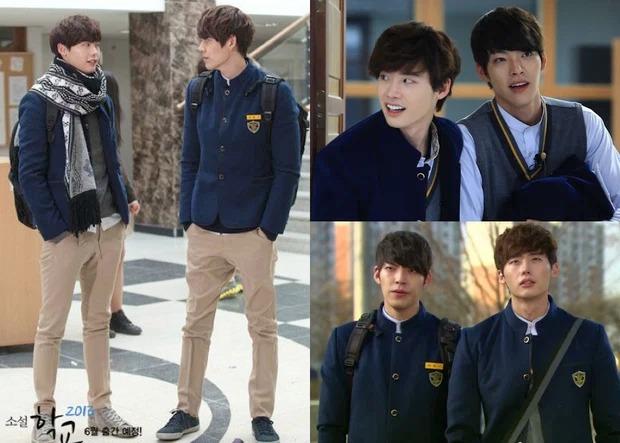 Nam thần Lee Jong Suk nên duyên với toàn minh tinh hạng A nhưng người đặc biệt nhất lại là Kim Woo Bin - Ảnh 15.