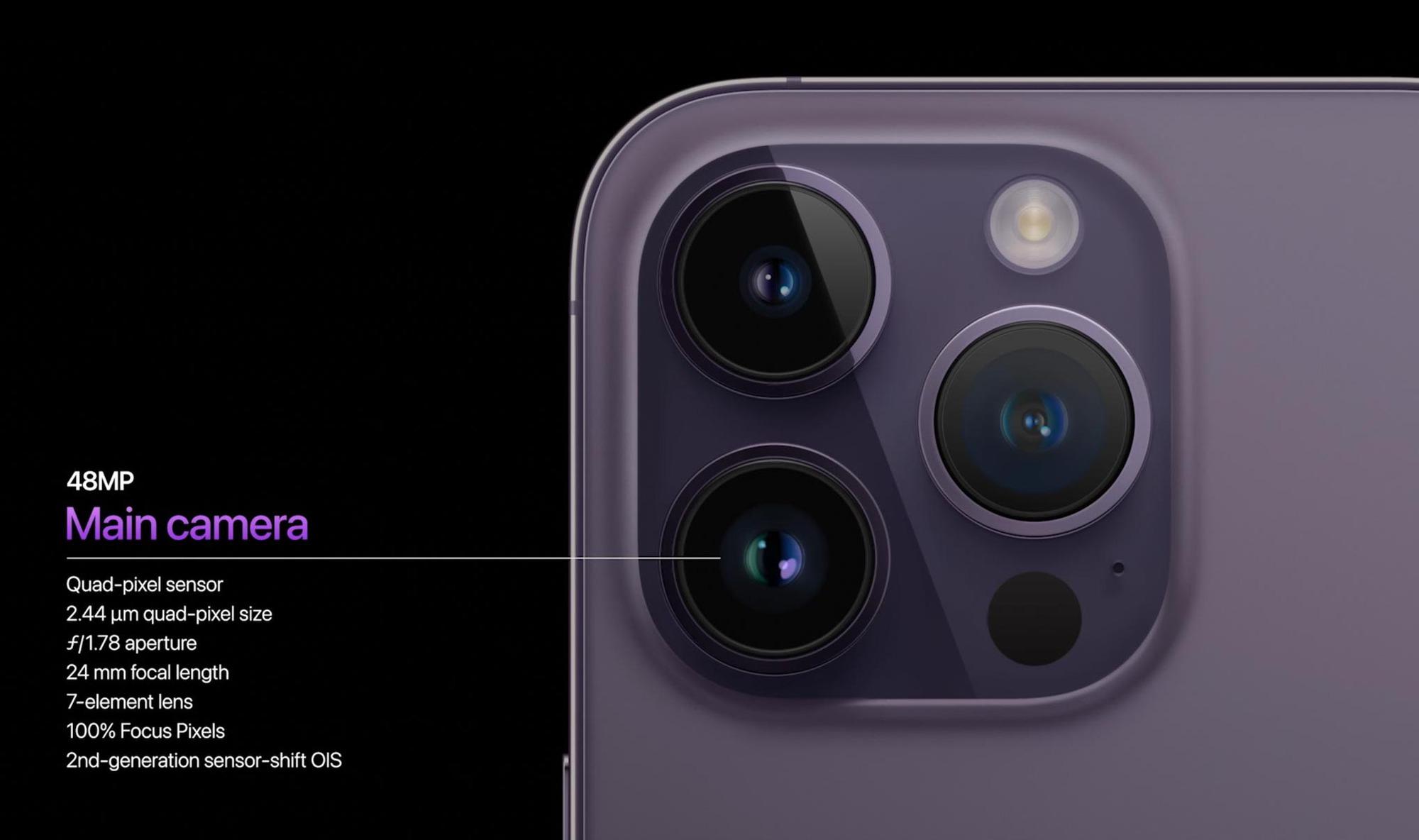 "Vén màn" bí mật camera trên iPhone 14 series: Bước đột phá mạnh mẽ của Apple! - Ảnh 2.